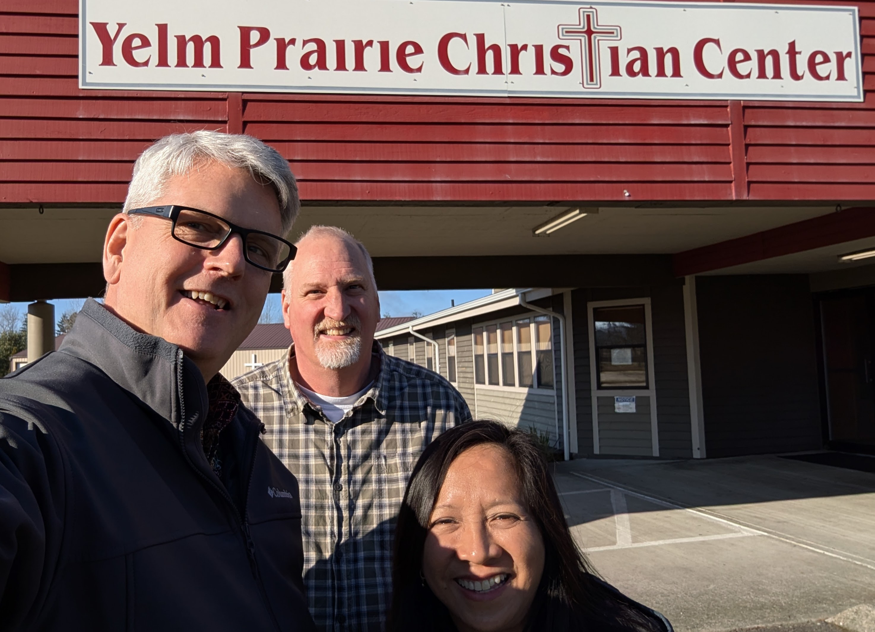 Yelm Prairie Christian Center with Pastor Brad Carlson.