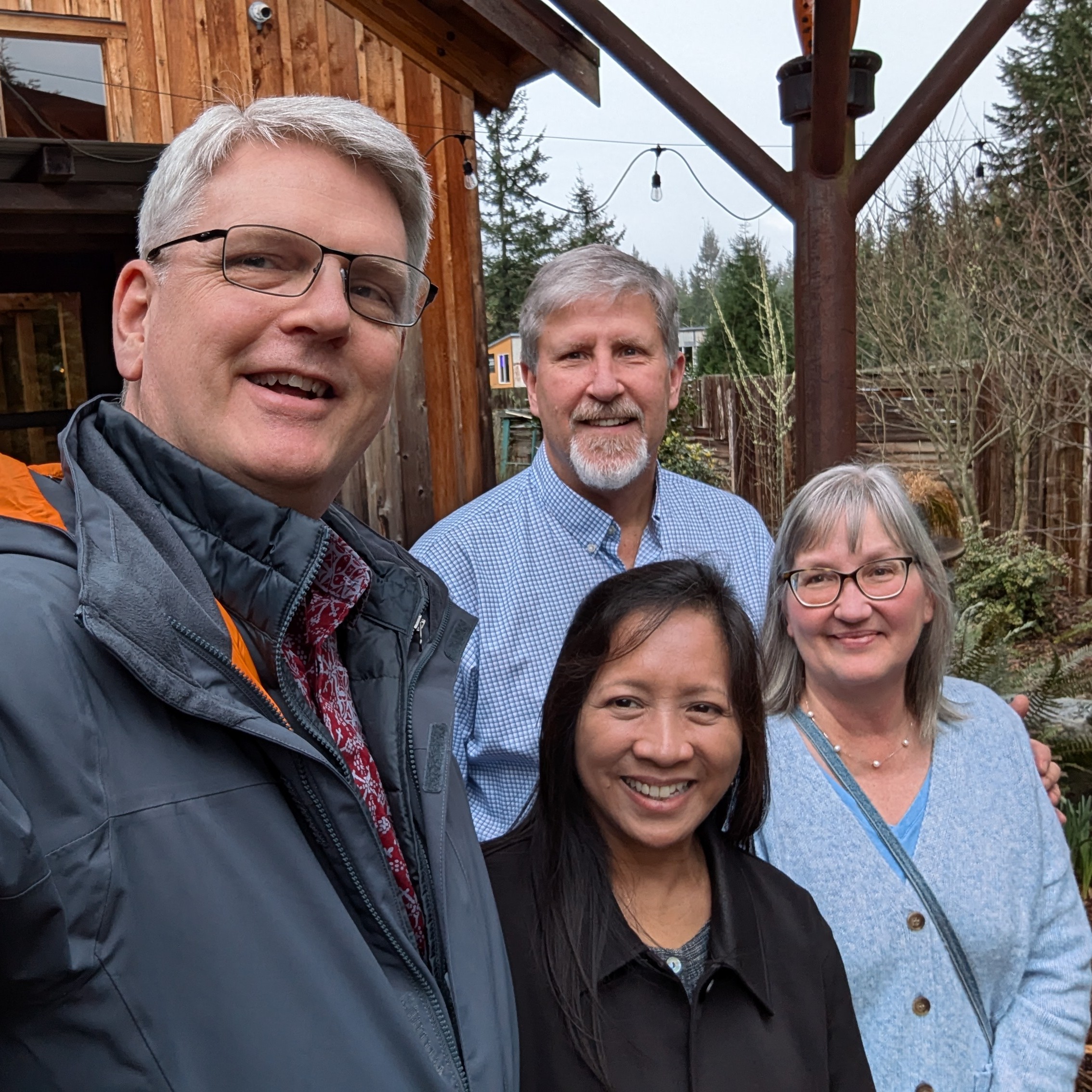 Chelly & Mike with Matt & Barb Chambers